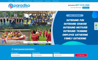 paradisoprovider.com screenshot