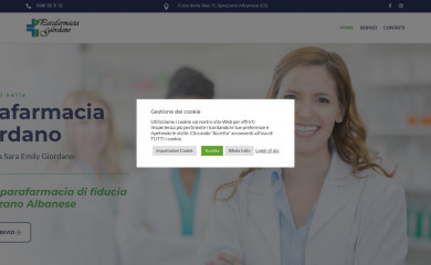 parafarmaciagiordano.it screenshot