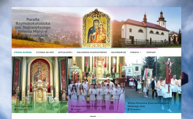 parafiaharbutowice.pl screenshot