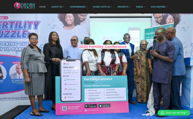 parahfamilyfoundation.com screenshot