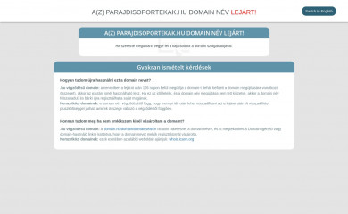 parajdisoportekak.hu screenshot