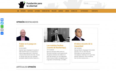 paralalibertad.org screenshot