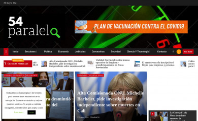 paralelo54online.com.ar screenshot