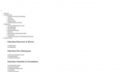 paramadina.ac.id screenshot