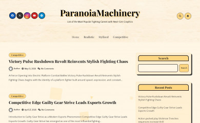 paranoiamachinery.com screenshot