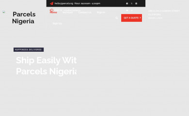 parcels.ng screenshot