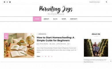 parentingjoys.com screenshot