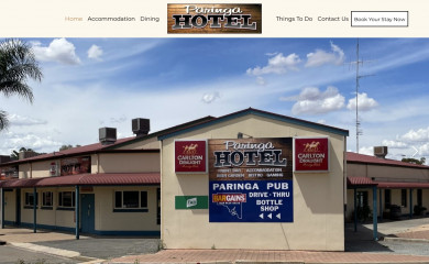 paringahotel.com.au screenshot