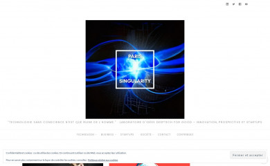 paris-singularity.fr screenshot