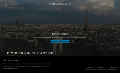 paris-society.com screenshot