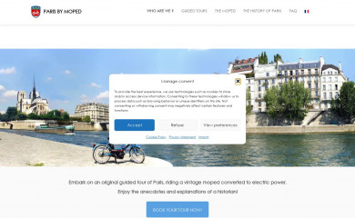 parisenmobylette.fr screenshot