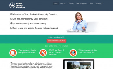 http://parish-council.website/ screenshot