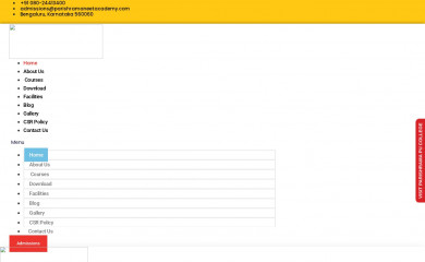 parishramaneetacademy.com screenshot