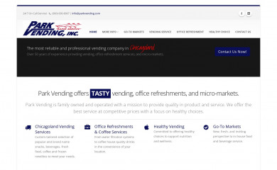 parkvending.com screenshot