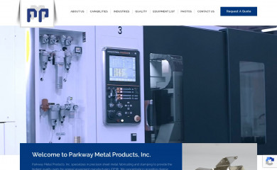 parkwaymetal.com screenshot