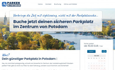 parken-in-potsdam.de screenshot
