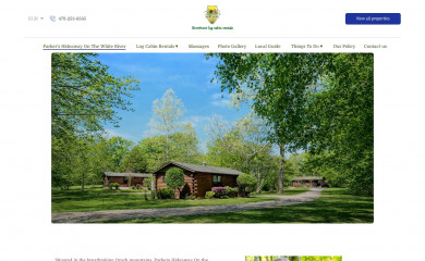 parkershideaway.com screenshot