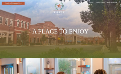 parkersquare.com screenshot