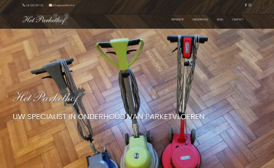 parkethof.nl screenshot