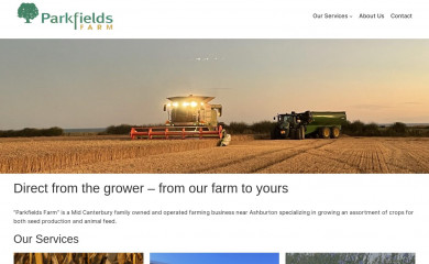 parkfields.co.nz screenshot