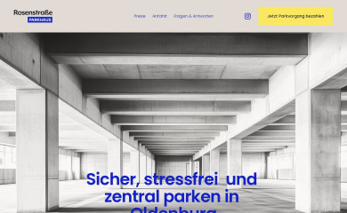 parkhaus-rosenstrasse.de screenshot