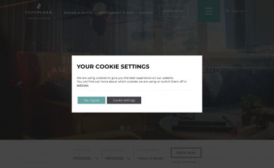 parkplazavondelpark.com screenshot