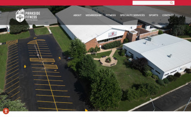 parksidefitnesspekin.com screenshot