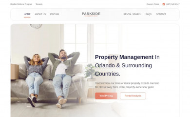 parksideorlando.com screenshot