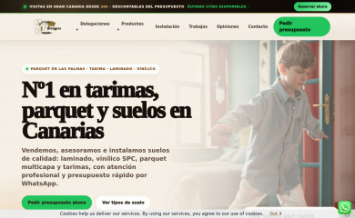 parquetsprofesionalescanarios.com screenshot
