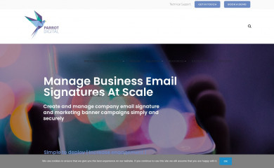 parrotdigital.com.au screenshot