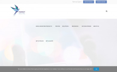 parrotdigital.com.au screenshot