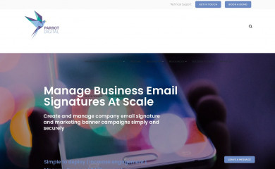 parrotdigital.com.au screenshot