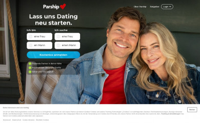 parship.ch screenshot