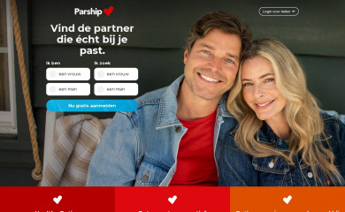 parship.be screenshot