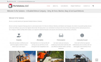 parsolutionsllc.com screenshot