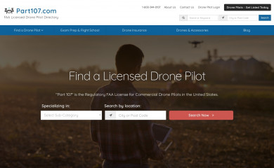 part107certified.com screenshot