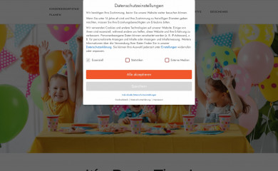 party-kind.de screenshot