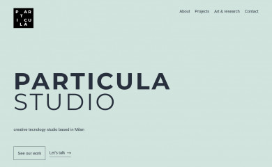 particula.studio screenshot