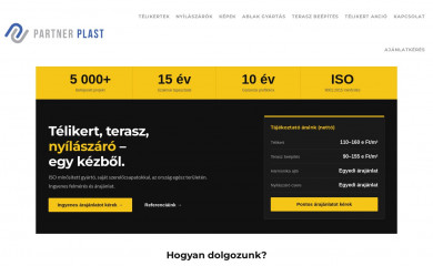 partnerplast.hu screenshot