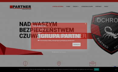 partnersecurity.pl screenshot