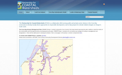 partnershipforcoastalwatersheds.org screenshot