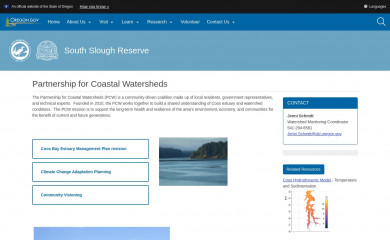 partnershipforcoastalwatersheds.org screenshot