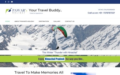 pawarsholiday.com screenshot