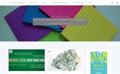 paweldobrzanski.pl screenshot