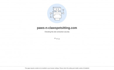 paws-n-clawspetsitting.com screenshot