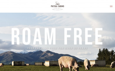 patoafarms.co.nz screenshot