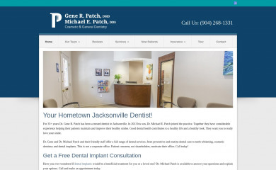 patchdentistry.com screenshot