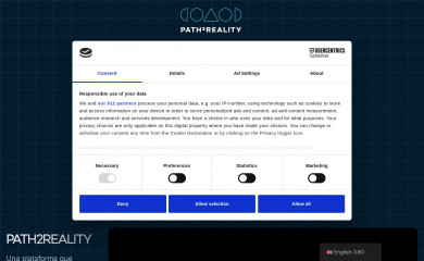 path2reality.com screenshot