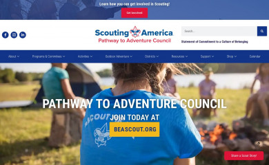 pathwaytoadventure.org screenshot