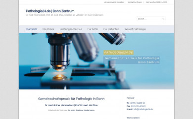 pathologie24.de screenshot